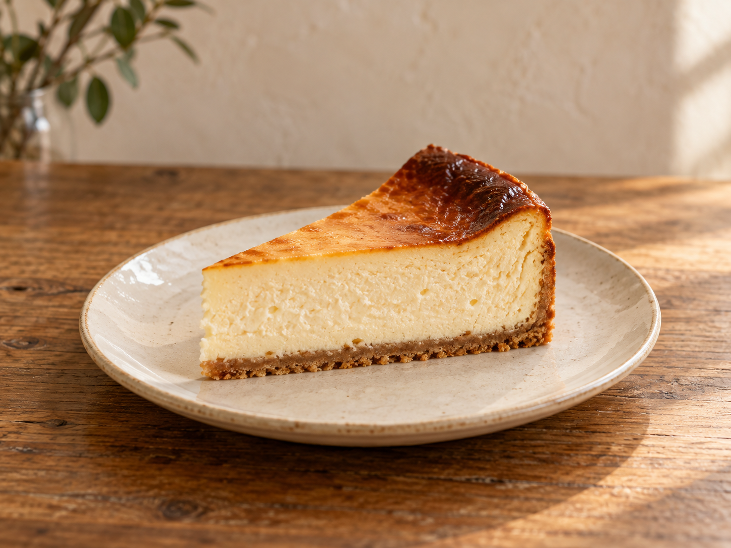 ベイクドチーズケーキの生成イメージ