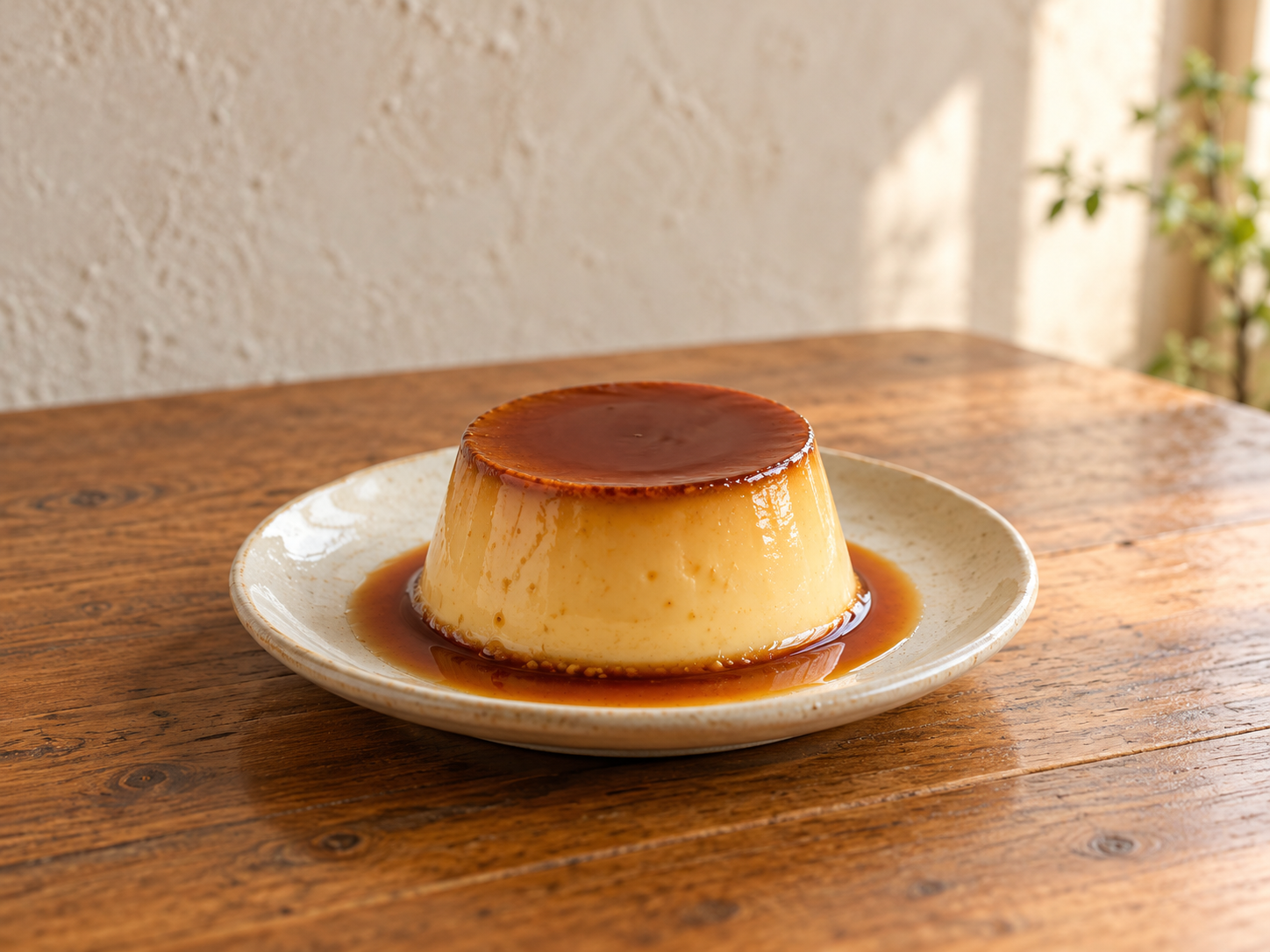 自家製プリンの生成イメージ
